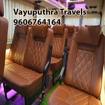 Tempo traveller rentals in Bangalore - 12 seater